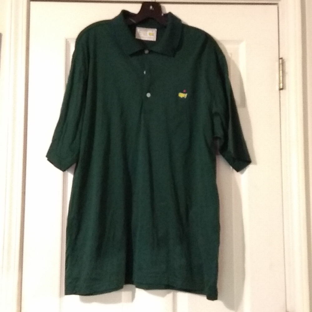 💫 Dark Green Large Agusta National Golf Shop Short Sleeve Shirt